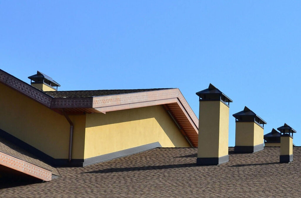 Killeen Hail Damage Roof with Chimneys